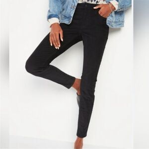 Black Rockstar Corduroy Pants- TALL